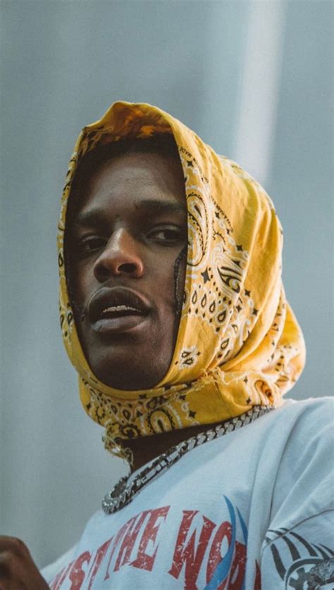 asap rocky bandana style.